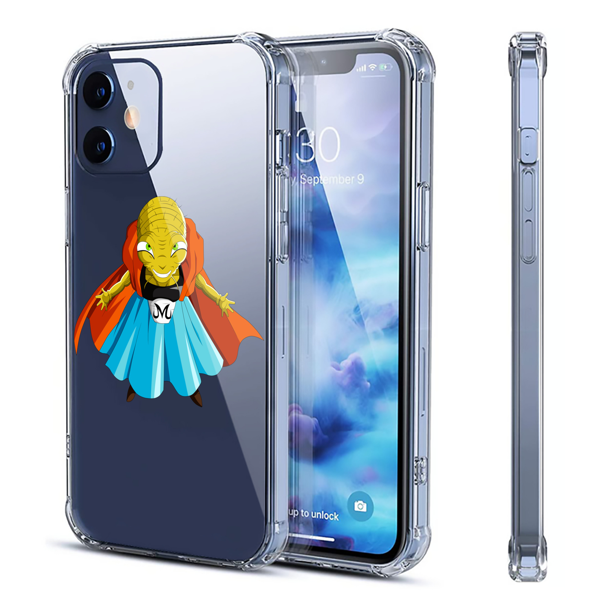 （画像用） ドラゴンボール DRAGON BALL 【iPhone 12シリーズ対応】透明スマホケース（クリアソフトケース）